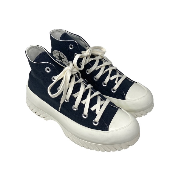 Converse Chuck Lugged 2.0 High Platform Shoes Canvas Smoke Gray Women's A01368C - Picture 3 of 9